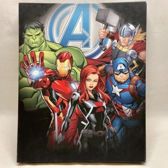 X-Men Avengers Marvel Heroes Canvas Wall Poster 16"x20" Exclusive Art Print GUC - Picture 14 of 14
